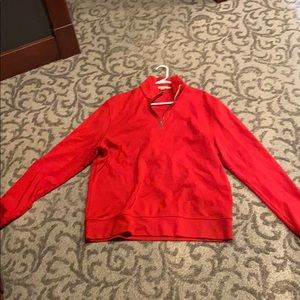 Red Burberry Mans sweater